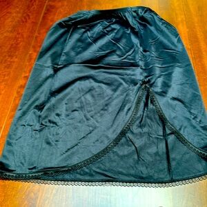 Half slips- 2 black & 1 off white